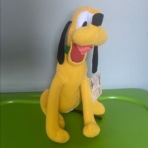 NWT Disney Pluto stuffed plush animal toy collectible